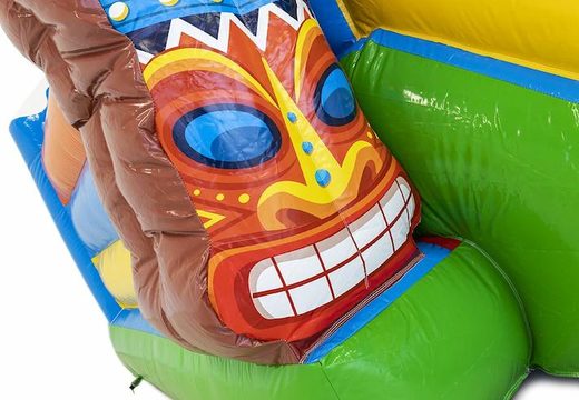 aloha themed inflatable bouncer with slide for sale for kids