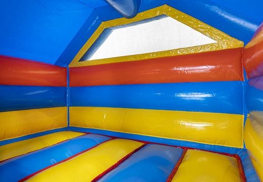Buy aloha themed inflatable bouncer with slide for kids