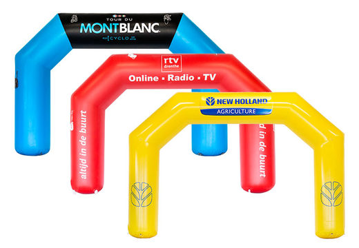 Buy customized advertising arches at Jb inflatable as an eye-catcher for your company or event