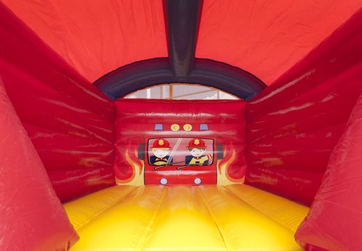 Firefighting theme inflatable air cushion for sale for children