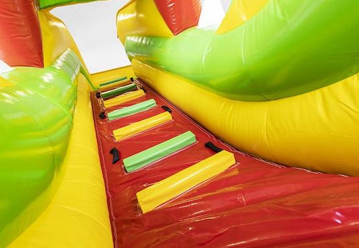 Dinosaur Themed Kids Inflatable Compact Slide For Sale