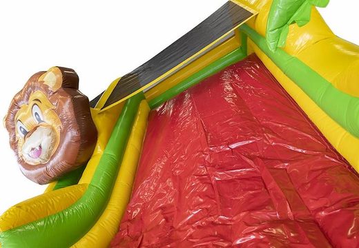 Buy Jungle Theme Inflatable Air Cushion Slide for Kids