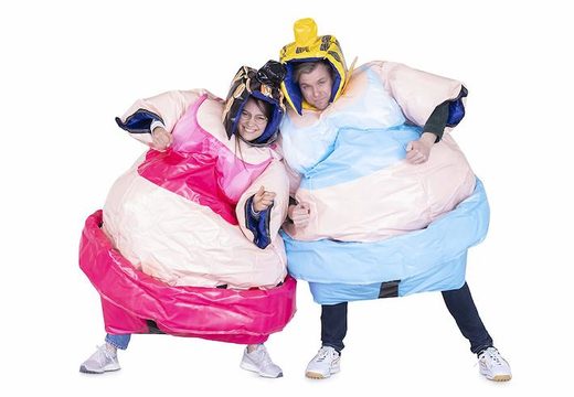 Order 2 sumo suits big mama in pink and in blue to wrestle