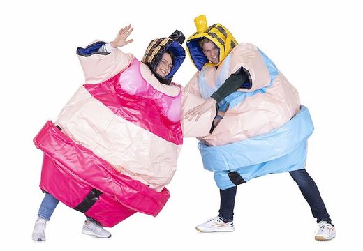 Order 2 sumo suits big mama in pink and in blue to wrestle