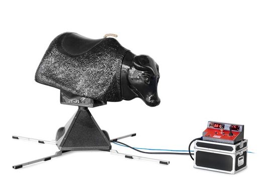 Buy Mechanical Rodeo Bull To Ride For Kids And Adults For Play In Black