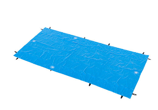 Buy a blue groundsheet for inflatables or storm tracks of 4 by 10 meters