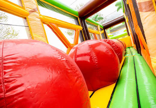Buy jungle themed mega obstacle course at JB Inflatables