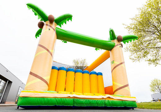 Order large jungle themed obstacle course at JB Inflatables