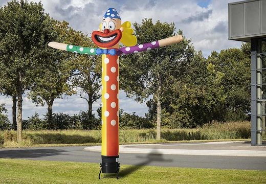 Order a 5m skydancer party clown with party hat online at JB Inflatables America. Standard inflatable sky dancers & skytubes are delivered quickly