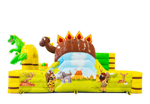 Buy large inflatable bouncy castle in Dino theme for children. Order inflatables online at JB Inflatables America