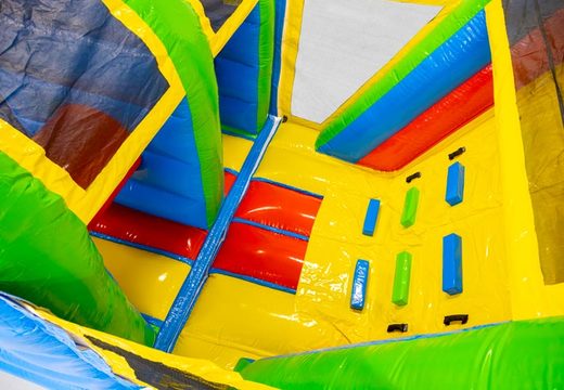 Obstacle course 13m long in theme Comic for children. Buy inflatable obstacle courses now online at JB Inflatables America