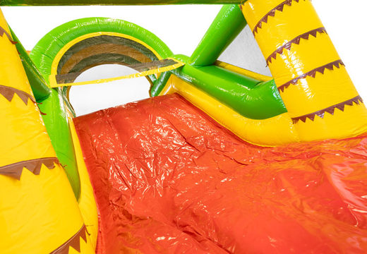 Buy 13m inflatable obstacle course in Dino theme for kids. Order inflatable obstacle courses now online at JB Inflatables America