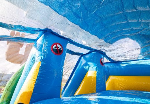 Order Hawaii Drop and Slide inflatable water slide for kids. Buy waterslides now online at JB Inflatables America
