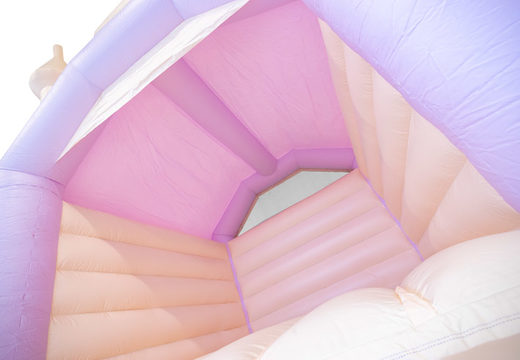 Buy A Frame air cushion in pastel colors purple mint for children. Order air cushions online at JB Inflatables America