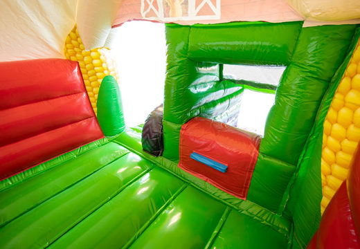 Buy Slide Combo Tractor air cushion for your children. Order inflatable bouncers online now at JB Inflatables America
