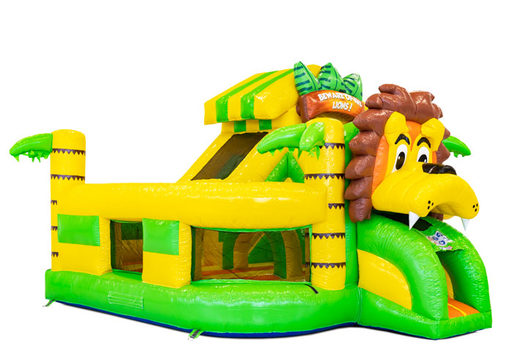 Buy inflatable Funcity Lion bouncy castle for children. Order now inflatable bouncy castles at JB Inflatables America