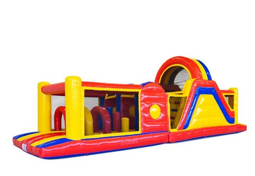 Buy 13 meters bouncy castle Standard  for kids. Order inflatables with obstacle courses now online at JB Inflatables America