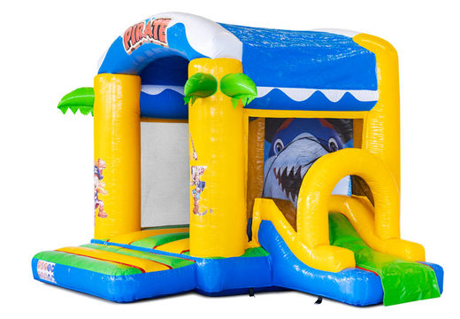 Buy inflatable bouncy castle with slide and play object