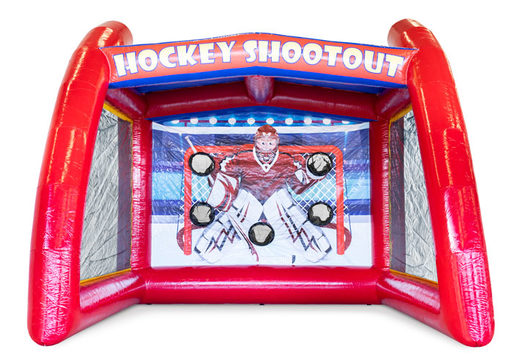 Order inflatable hockey shootout game