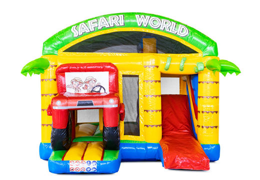 Buy inflatable multi box bouncy castle safari