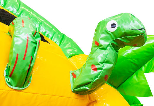 Inflatable multi box bouncy castle safari