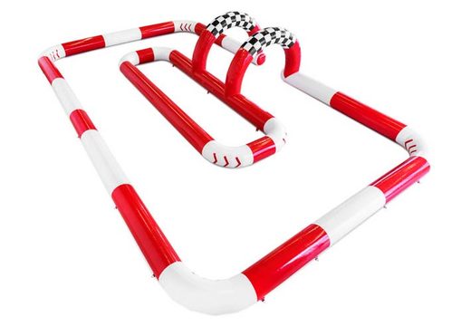 Inflatable racetrack for sale in theme colors