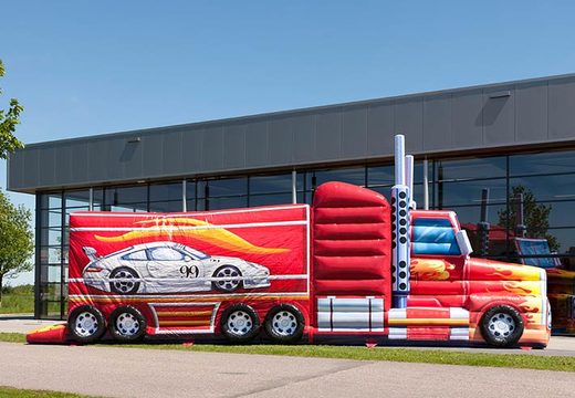 Buy a flame bouncer truck from JB Inflatables