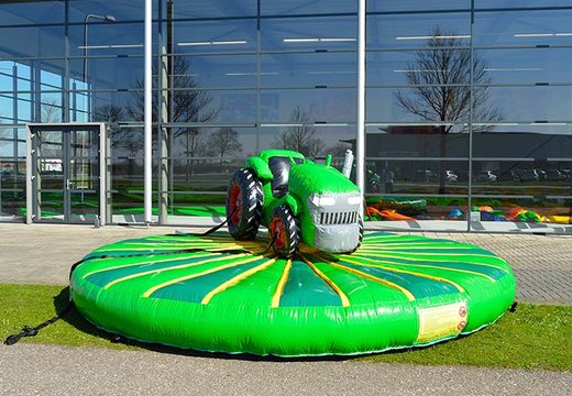Inflatable pull rodeo in tractor theme