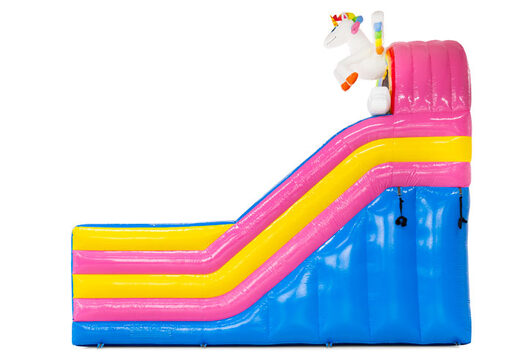 Main element of 4 in 1 Unicorn-themed Multiplay Bouncy Castle with Slide
