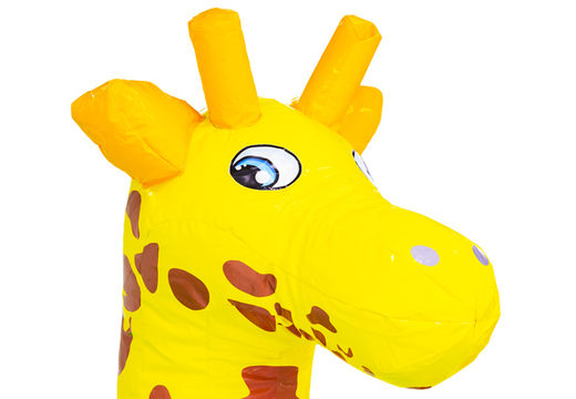 Order a 3D Giraffe Figure Bouncy Castle Play Mountain Covered from JB Inflatables